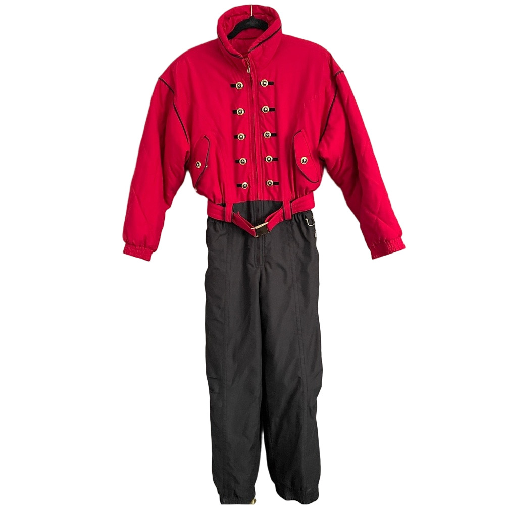 Vintage 80s Nutcracker One-Piece Ski Suit - Small - Picture 2 of 12